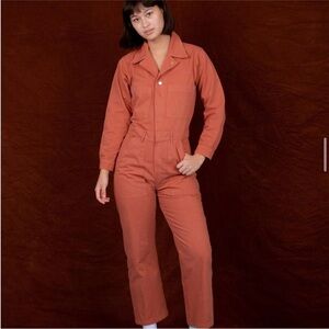 Big Bud Press Long Sleeve Paprika Everyday Jumpsuit - sz 3XL